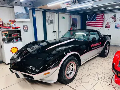 Gebraucht Chevrolet Corvette C3 220 PS (161 kW) 1978 Schwarz Coupé