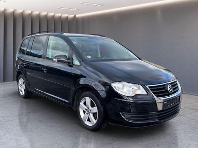 Gebraucht VW Touran United 102 PS (75 kW) 2009 Schwarz Van / Kleinbus