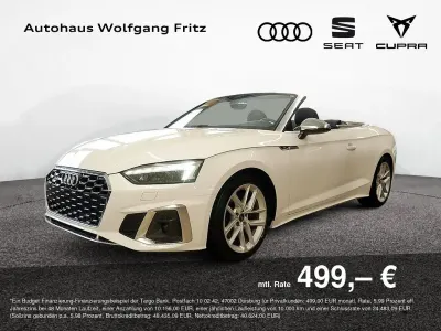 Gebraucht Audi S5 Cabriolet Design 354 PS (260 kW) 2024 Arkonaweiß Cabrio