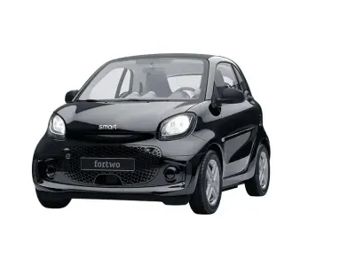 Begagnad Smart ForTwo Electric Drive 60 kW (82 HK) 2021 Svart Sportkupé