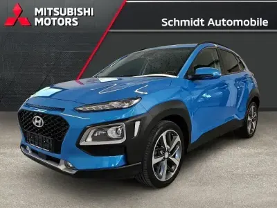 Gebraucht Hyundai Kona Premium 177 PS (130 kW) 2020 Blue lagoon SUV