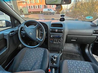 Gebraucht Opel Astra 76 PS (55 kW) 2001 Grün Kleinwagen