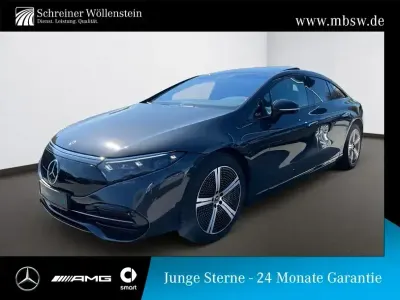 Gebraucht Mercedes EQS450+ Night 244 kW (333 PS) 2021 Metalliclack graphitgrau Limousine