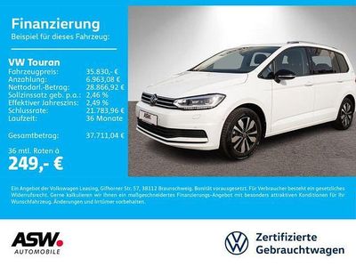Gebraucht VW Touran Goal 150 PS (110 kW) 2025 Pure white Van / Kleinbus
