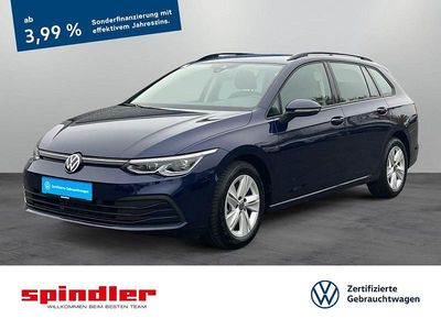 Gebraucht VW Golf VIII Life 131 PS (96 kW) 2023 Atlantik blue metallic Kombi