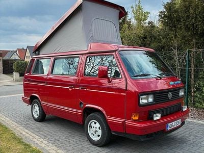Second-hand VW T3 92 CP (67 kW) 1990 Roșu Van