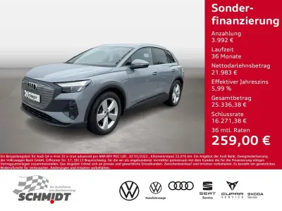 Gebraucht Audi Q4 e-tron Advanced 125 kW (170 PS) 2022 Kieselgrau SUV