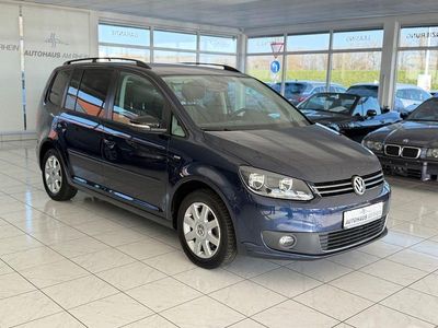 Gebraucht VW Touran Match 105 PS (77 kW) 2012 Blau Van / Kleinbus