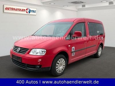Second-hand VW Caddy Maxi Life Life 102 CP (75 kW) 2008 Roșu Monovolum