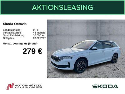 Weiß Neu 2025 Skoda Octavia SportLine Kombi | 31.270 € (Guter Preis)