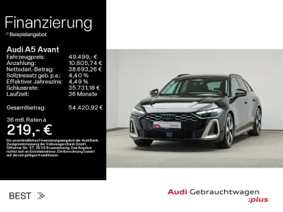 Gebraucht Audi A5 Edition .1 204 PS (150 kW) 2025 Mythosschwarz metallic Kombi