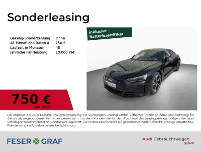 Gebraucht Audi e-tron GT quattro Ambiente 350 kW (476 PS) 2023 Mythosschwarz metallic Limousine