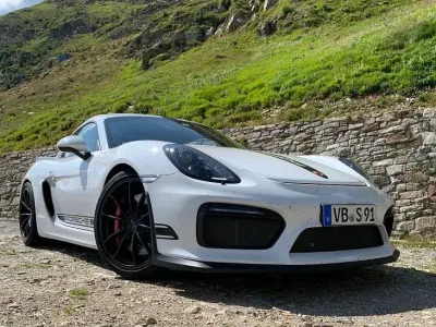 Gebraucht Porsche Cayman GT4 385 PS (283 kW) 2015 Weiß Coupé