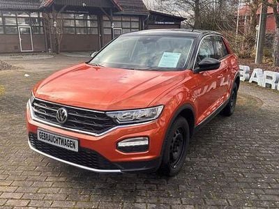 Usado VW T-Roc Style 116 HP (85 kW) 2018 Laranja SUV