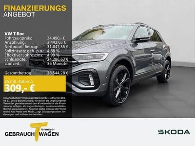 Grau Neu 2025 VW T-Roc R-line SUV | 34.490 € (Superpreis)