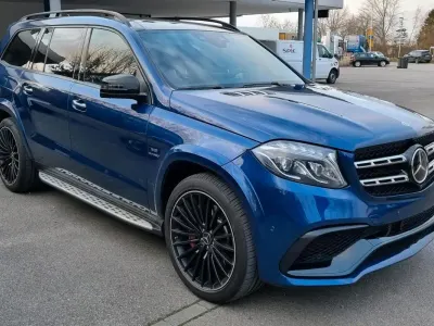 Gebraucht Mercedes GLS63 AMG AMG 585 PS (430 kW) 2018 Blau SUV