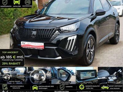 Gebraucht Peugeot 2008 Allure 131 PS (96 kW) 2025 Lackierung schwarz perla nera/ SUV