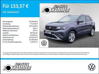 Gebraucht VW T-Cross Life 116 PS (85 kW) 2025 Grau SUV