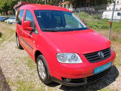 Gebraucht VW Caddy Life 102 PS (75 kW) 2009 Rot Van / Kleinbus