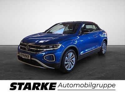 Gebraucht VW T-Roc Cabriolet Goal 150 PS (110 kW) 2025 Blau (ravennablau metallic) Cabrio