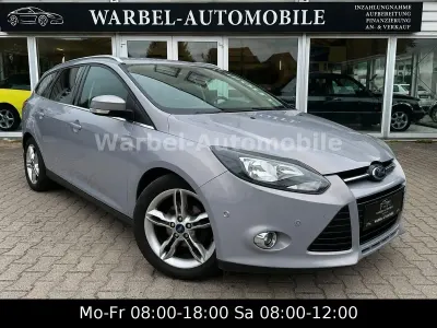 Gebraucht Ford Focus Titanium 125 PS (91 kW) 2014 Silber Kombi