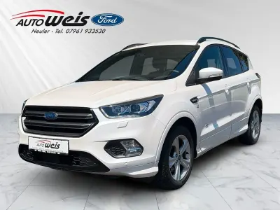 Gebraucht Ford Kuga ST-Line 179 PS (131 kW) 2018 Weiß SUV