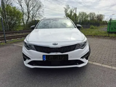 Gebraucht Kia Optima GT-Line 136 PS (100 kW) 2018 Weiß Kombi