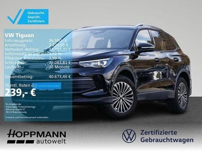 Gebraucht VW Tiguan Goal 150 PS (110 kW) 2025 Schwarz SUV