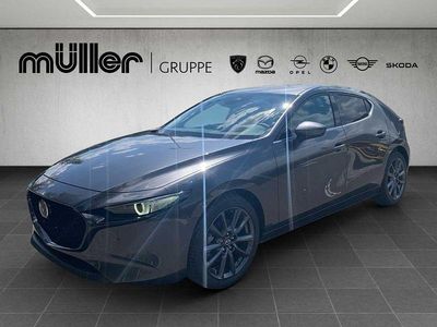 Machine gray Gebraucht 2025 Mazda 3 Exclusive-Line Limousine | 27.501 € (Fairer Preis)