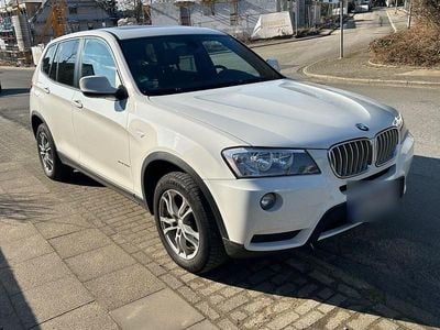Begagnad BMW X3 Sport Line 258 HK (189 kW) 2013 Vit SUV