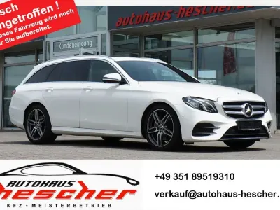 Gebraucht Mercedes E220 AMG line 194 PS (142 kW) 2020 Polarweiss Kombi