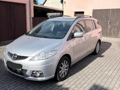 Gebraucht Mazda 5 115 PS (84 kW) 2009 Silber Van / Kleinbus