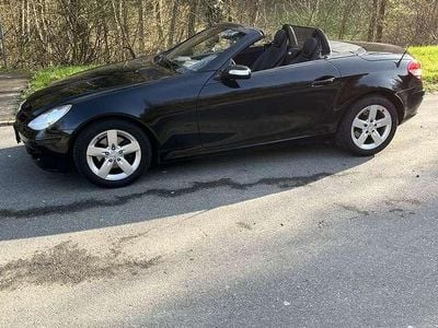 Usata Mercedes SLK200 163 CV (119 kW) 2005 Nero Cabrio