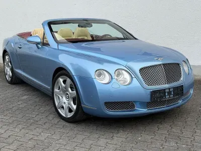 Gebraucht Bentley Continental GT Convertible Mulliner 559 PS (411 kW) 2008 Blau Cabrio