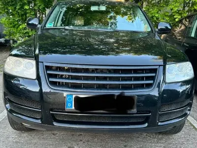 Gebraucht VW Touareg R 174 PS (127 kW) 2005 Schwarz SUV