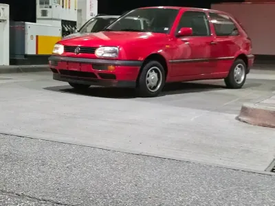 Gebraucht VW Golf III 75 PS (55 kW) 1993 Rot Kleinwagen