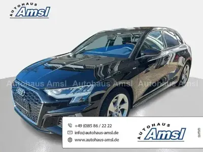 Brugt Audi A3 S-Line 110 HK (80 kW) 2024 Sort Sedan