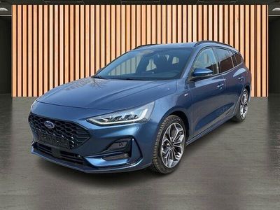 Gebraucht Ford Focus ST-Line 125 PS (91 kW) 2022 Blau Kombi