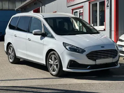 Gebraucht Ford Galaxy 150 PS (110 kW) 2021 Weiß Van / Kleinbus