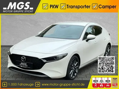 Nouă Mazda 3 Center-Line 140 CP (102 kW) 2025 Alb Berlinǎ