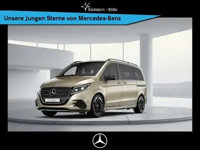 Begagnad Mercedes V300 Avantgarde 237 HK (174 kW) 2025 Guld Minibuss