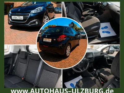 Gebraucht Peugeot 208 Active 82 PS (60 kW) 2015 Blau Kleinwagen