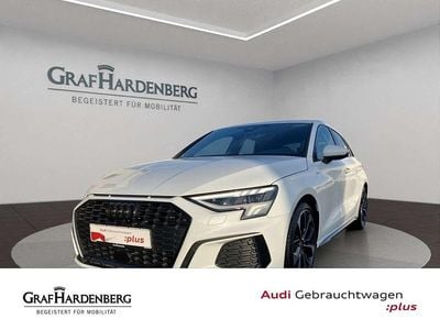 Gebraucht Audi A3 S-Line 150 PS (110 kW) 2024 Gletscherweiß metallic Limousine