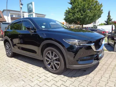 Gebraucht Mazda CX-5 Sports-Line 175 PS (128 kW) 2017 Onyxschwarz metallic SUV