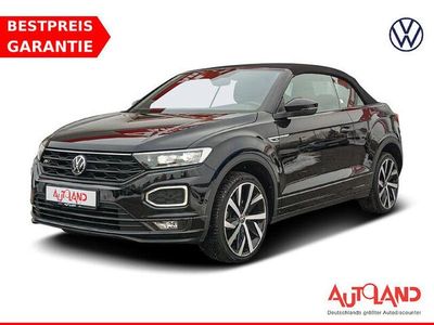 Usata VW T-Roc Cabriolet R-line 150 CV (110 kW) 2021 Nero Cabrio