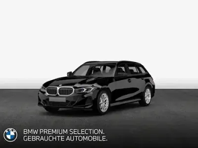 Gebraucht BMW 318 Sport Line 156 PS (114 kW) 2024 Black sapphire metallic Kombi