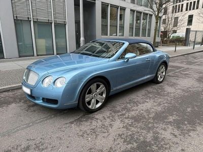 Gebraucht Bentley Continental GT Convertible 560 PS (411 kW) 2008 Blau Cabrio