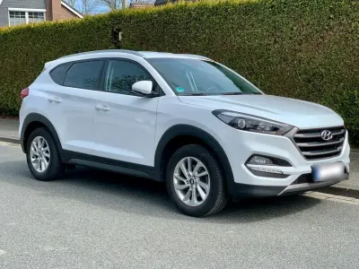 Gebraucht Hyundai Tucson 132 PS (97 kW) 2017 Weiß SUV