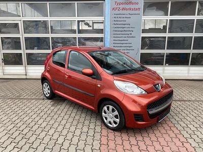 Gebraucht Peugeot 107 68 PS (50 kW) 2009 Orange Kleinwagen