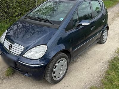 Second-hand Mercedes A160 102 CP (75 kW) 2004 Albastru Hatchback